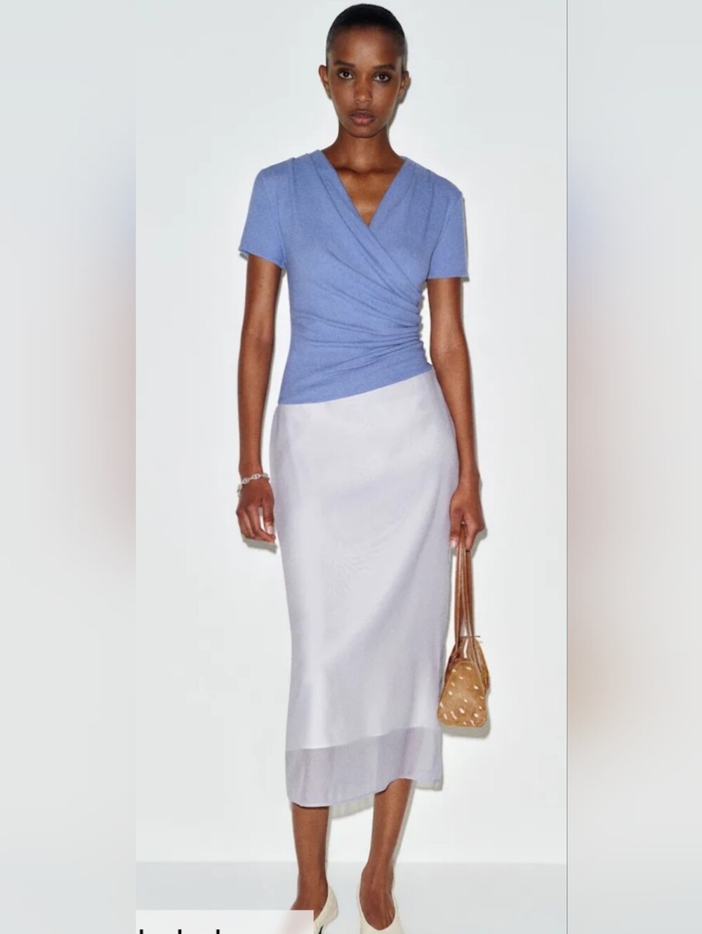 Reformation SEALED! NWT! The Larah Knit Top in Neptune Blue. Sz Lg. R2S!
